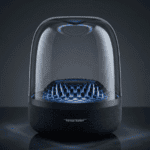Caixa de Som Bluetooth Harman Kardon Aura Studio 4 – Experiência Audiovisual Imersiva e Design Premium