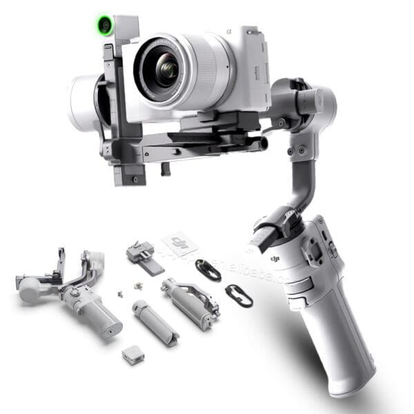DJI RS 4 Mini Combo Peso Leve Estabilizador We-Media Smart Follow-up Anti-shake Mobile Phone Handheld PTZ Vlog Estabilizador de Câmera